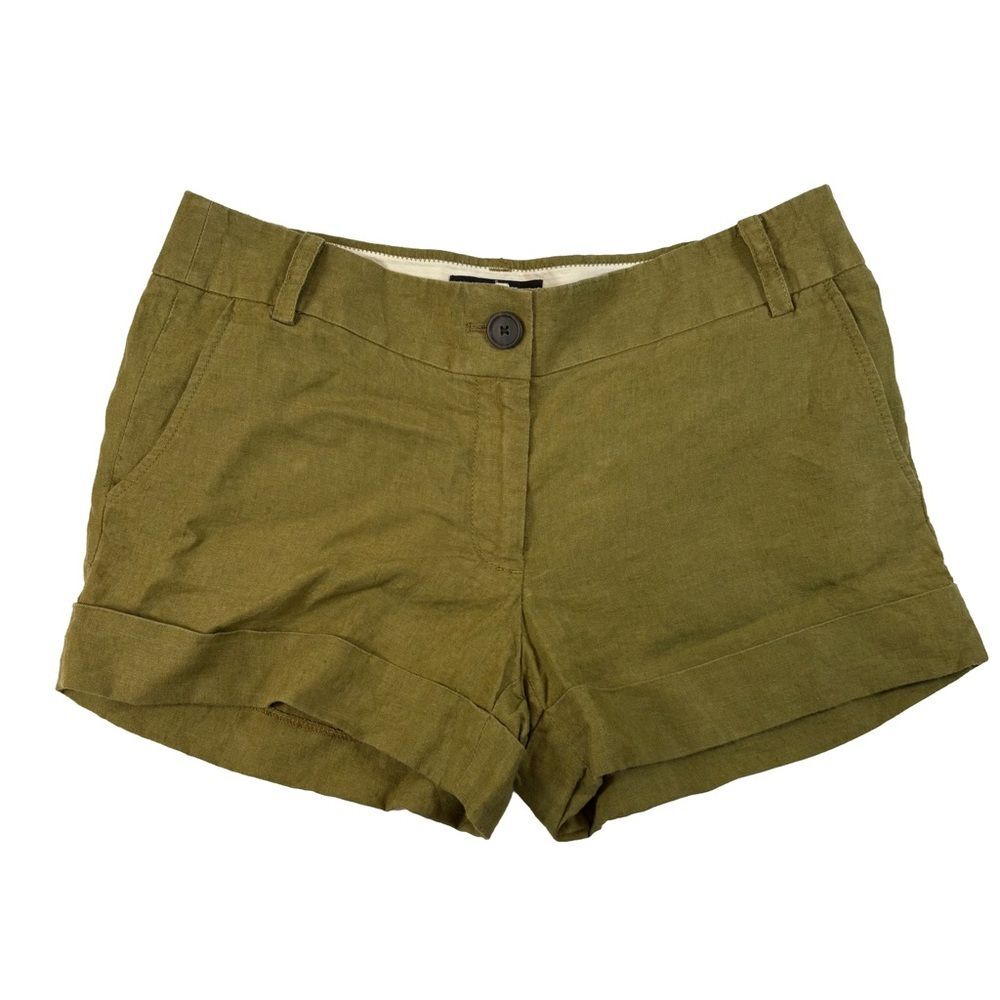 J.Crew Baird McNutt 100% Linen City Fit Shorts | Size 8